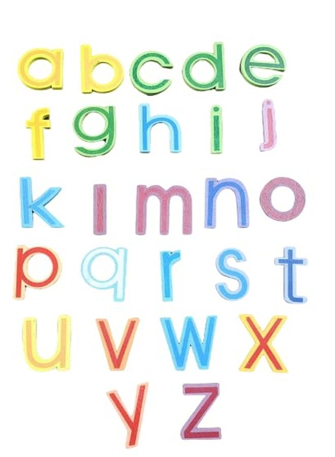 Jagmag® Magnetic Letters a to z Alphabet Lowercase Letters Wooden Cartoon Fridge Magnet for Kid Baby Educational Toy Refrigerator Magnets - 26pcs, Wood Magnet for Learning Infant Toddler Toys - Image 2